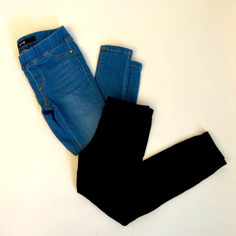 Girl’s Joe’s Jean legging & Art Class Moto Legging Bundle - size 6/6x